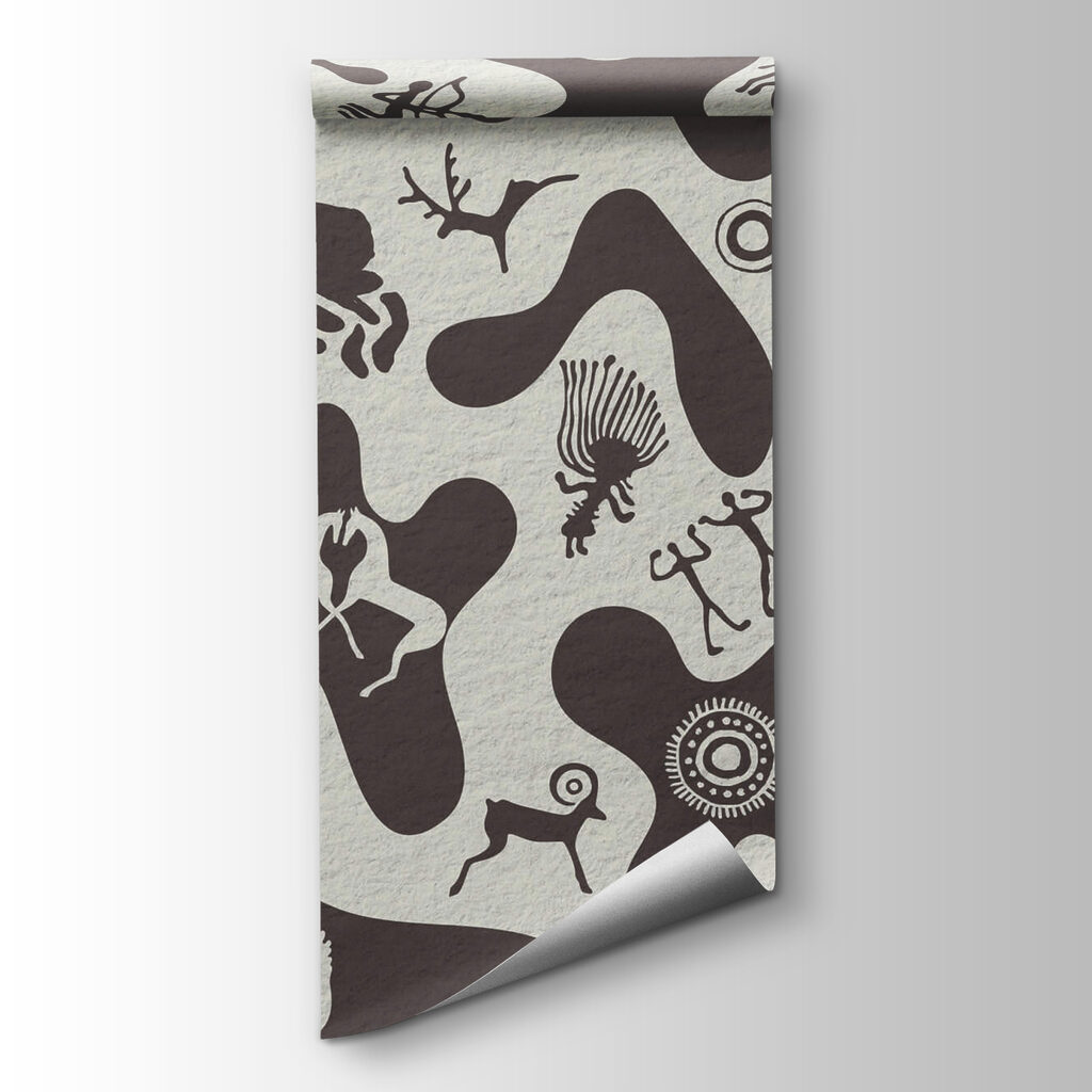 Pattern of drawings on a surface Pattern of drawings on a surface