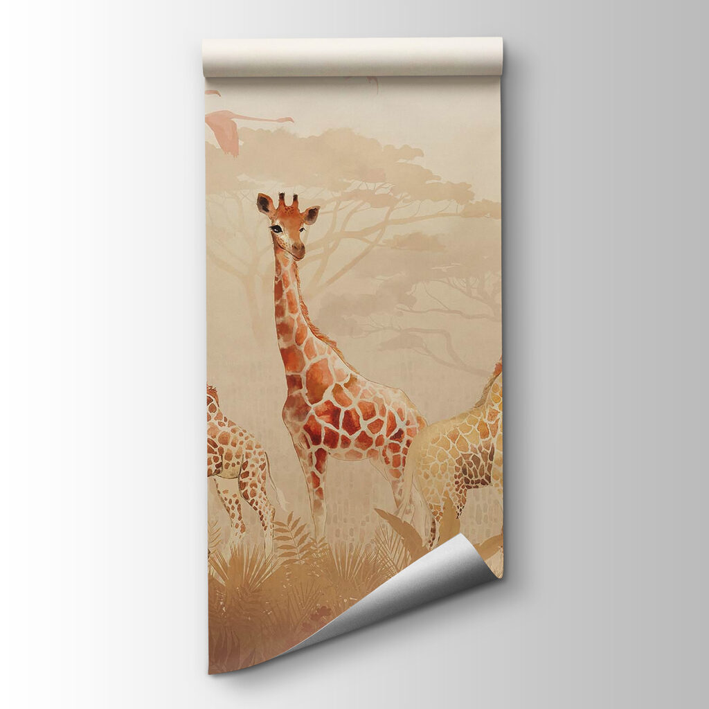 Group of giraffes in a field Group of giraffes in a field