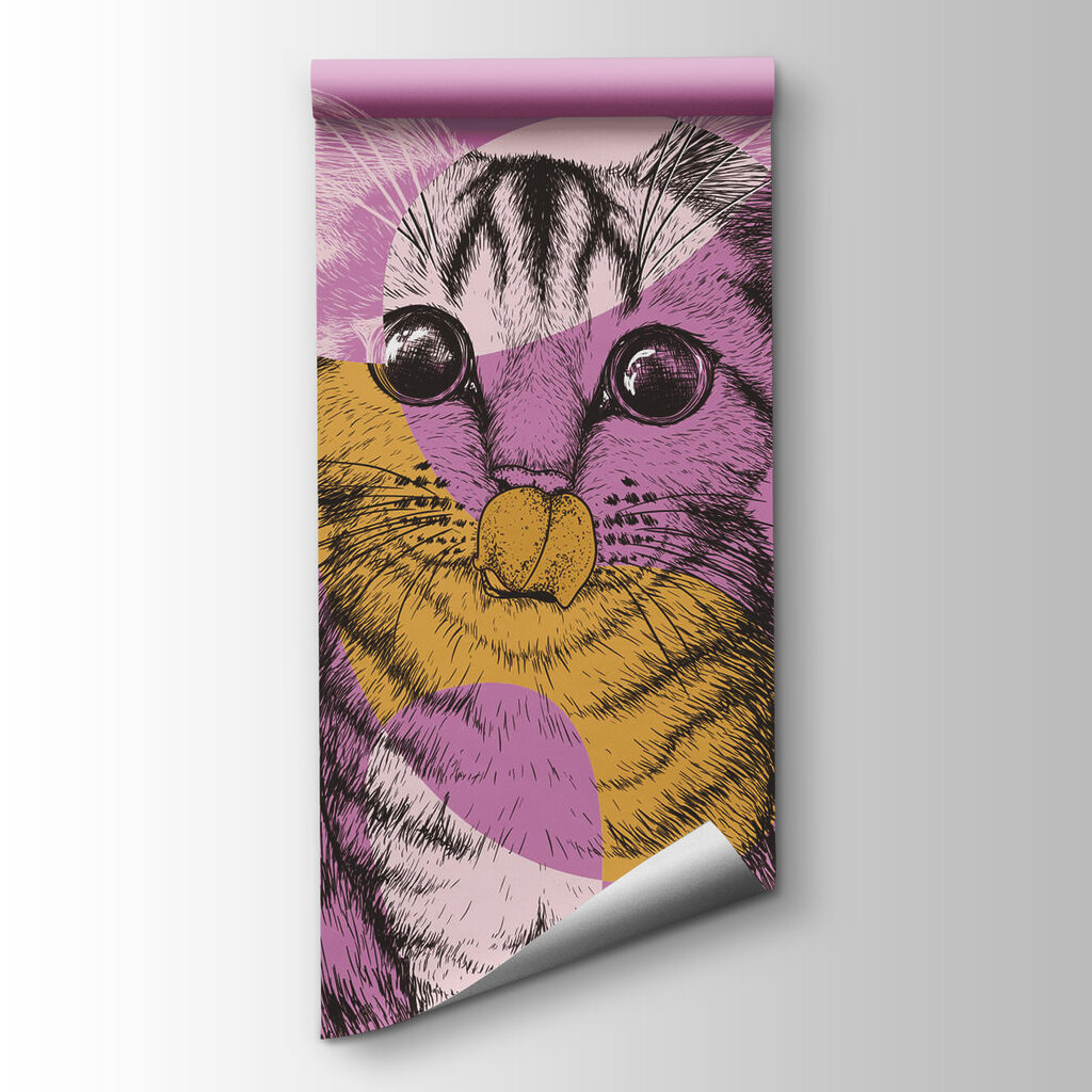 Cat with a mouse nose Cat with a mouse nose