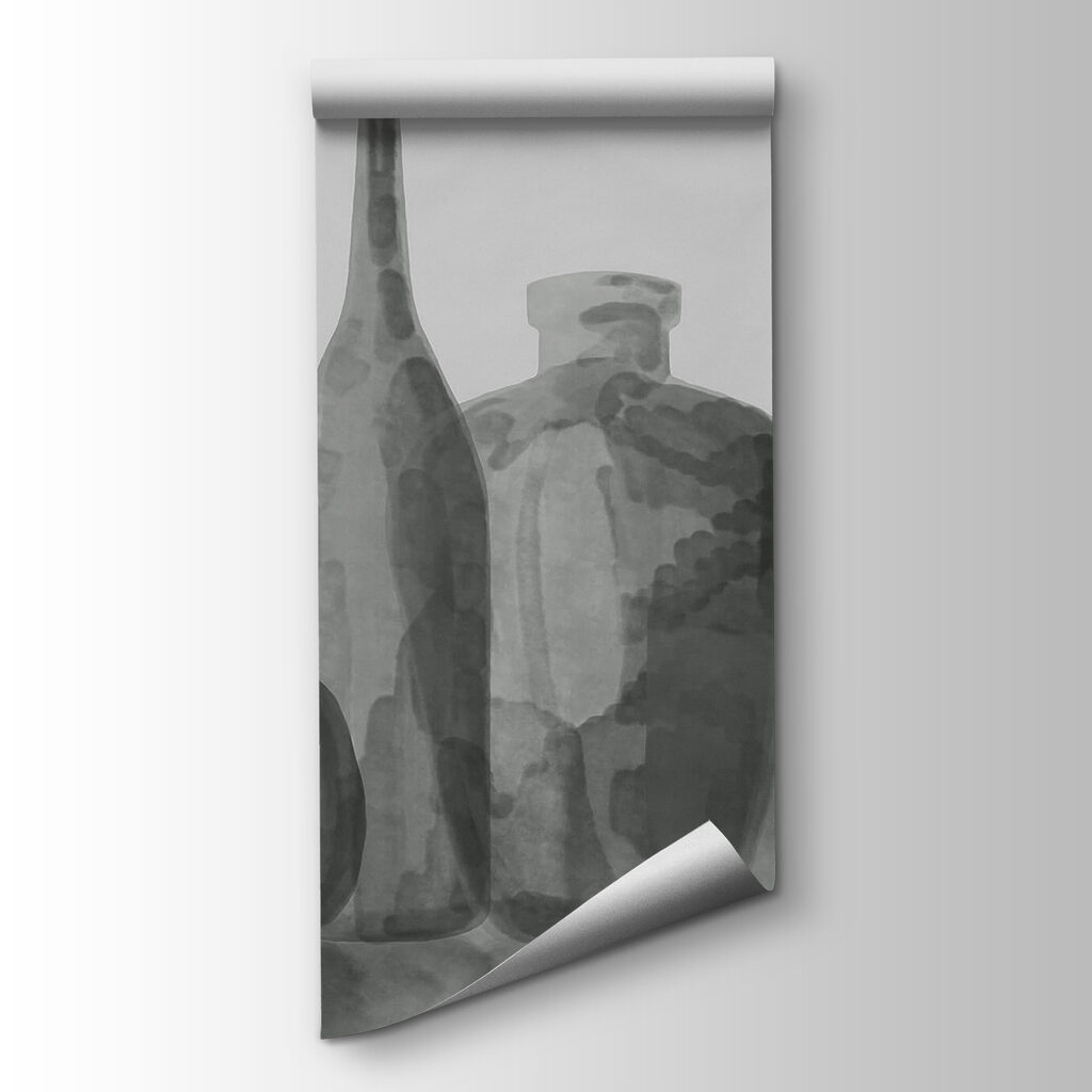 Group of glass bottles