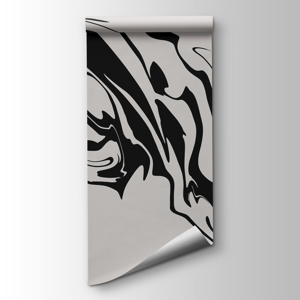 Black and white swirly pattern Black and white swirly pattern