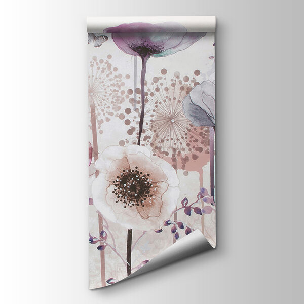 Painting of flowers and butterflies Painting of flowers and butterflies