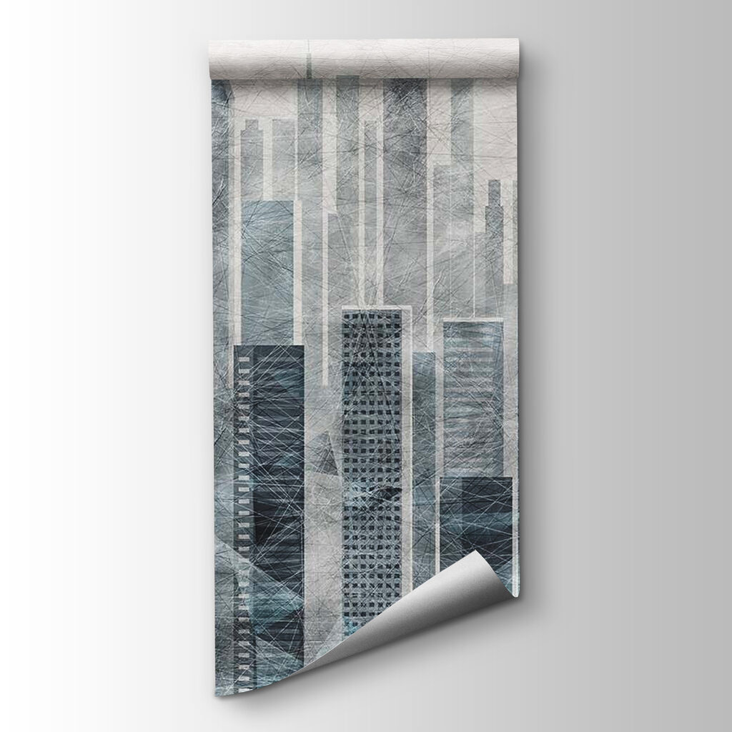 City skyline with many tall buildings City skyline with many tall buildings