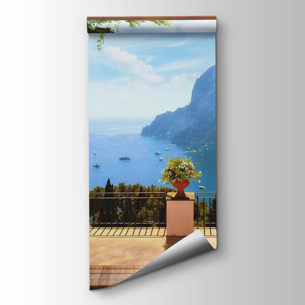 View of the ocean from a balcony View of the ocean from a balcony