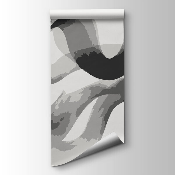 Grey and white swirly lines Grey and white swirly lines