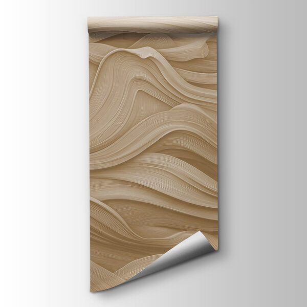 Fluid lines create a calming aesthetic