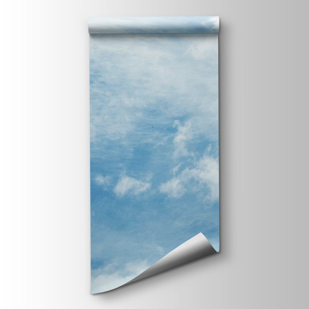 Blue sky with clouds