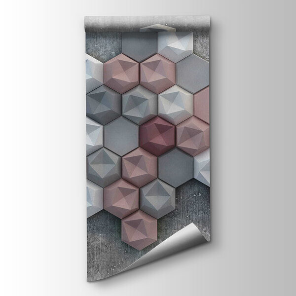 Group of hexagons on a concrete surface Group of hexagons on a concrete surface