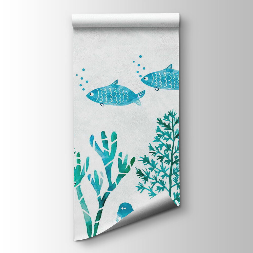 A group of fish and jellyfish