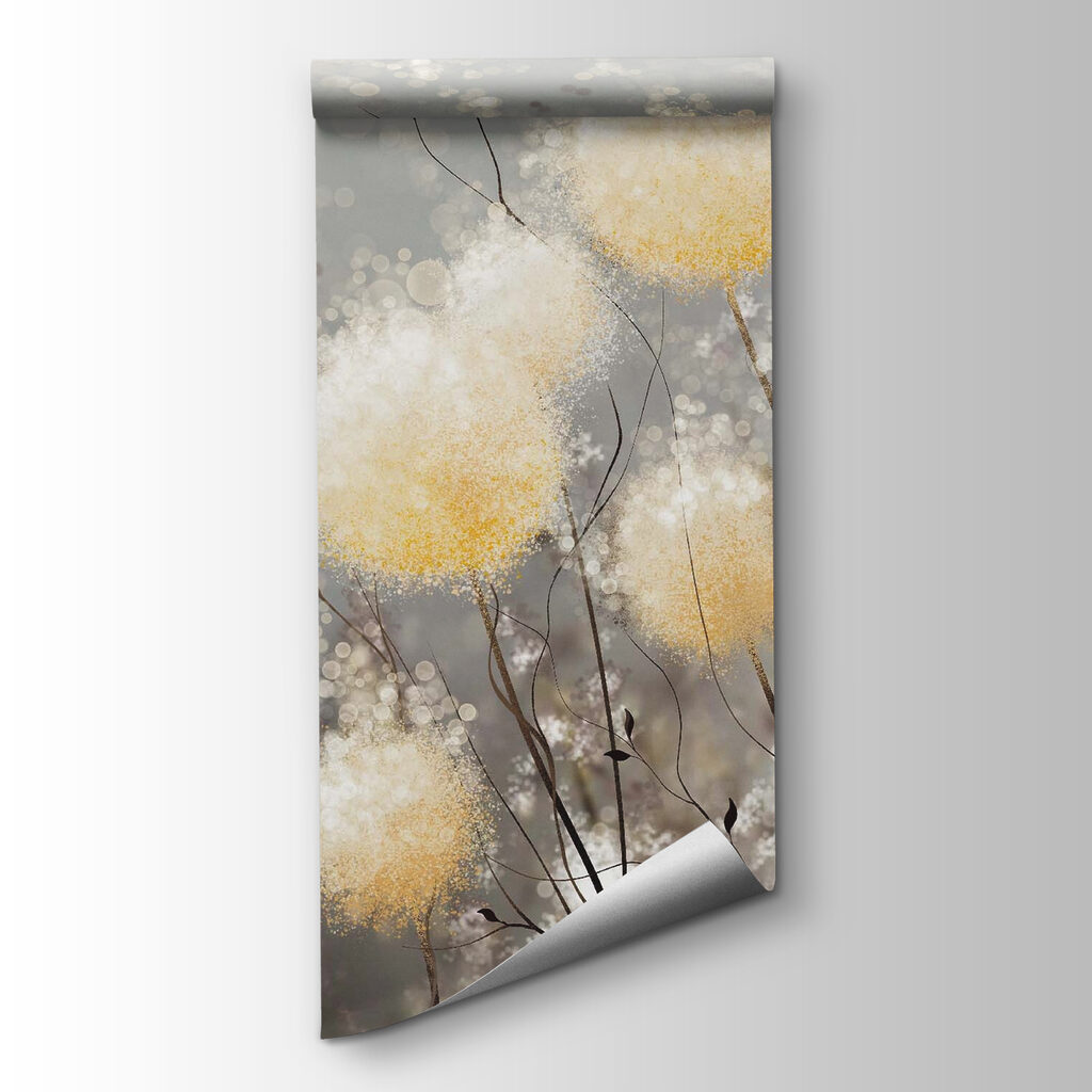 Group of white and yellow flowers