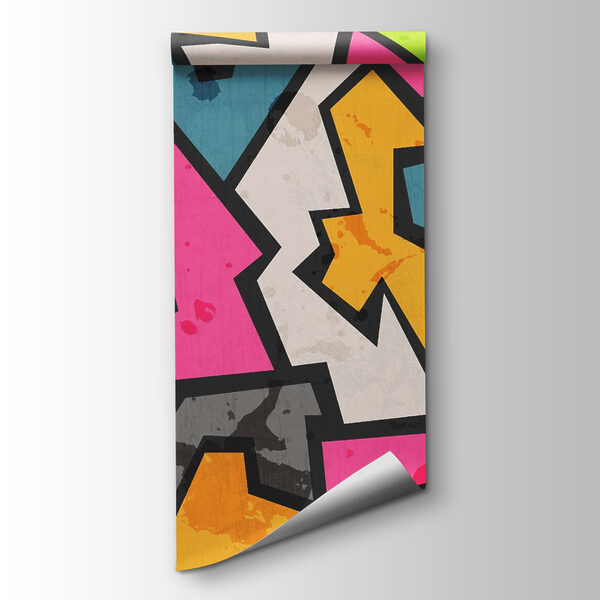 Colorful arrows on a white surface