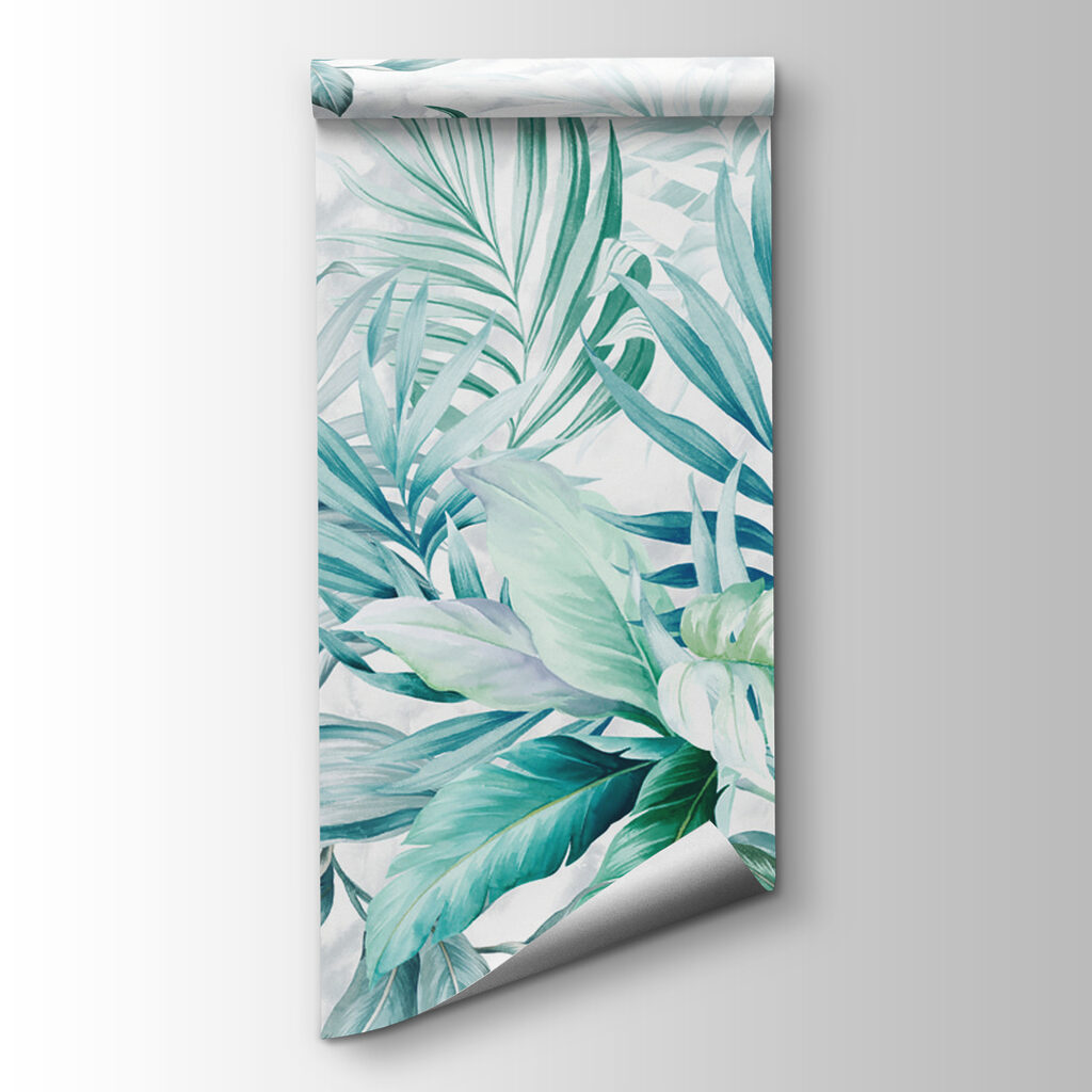 Wallpaper with leaves Wallpaper with leaves