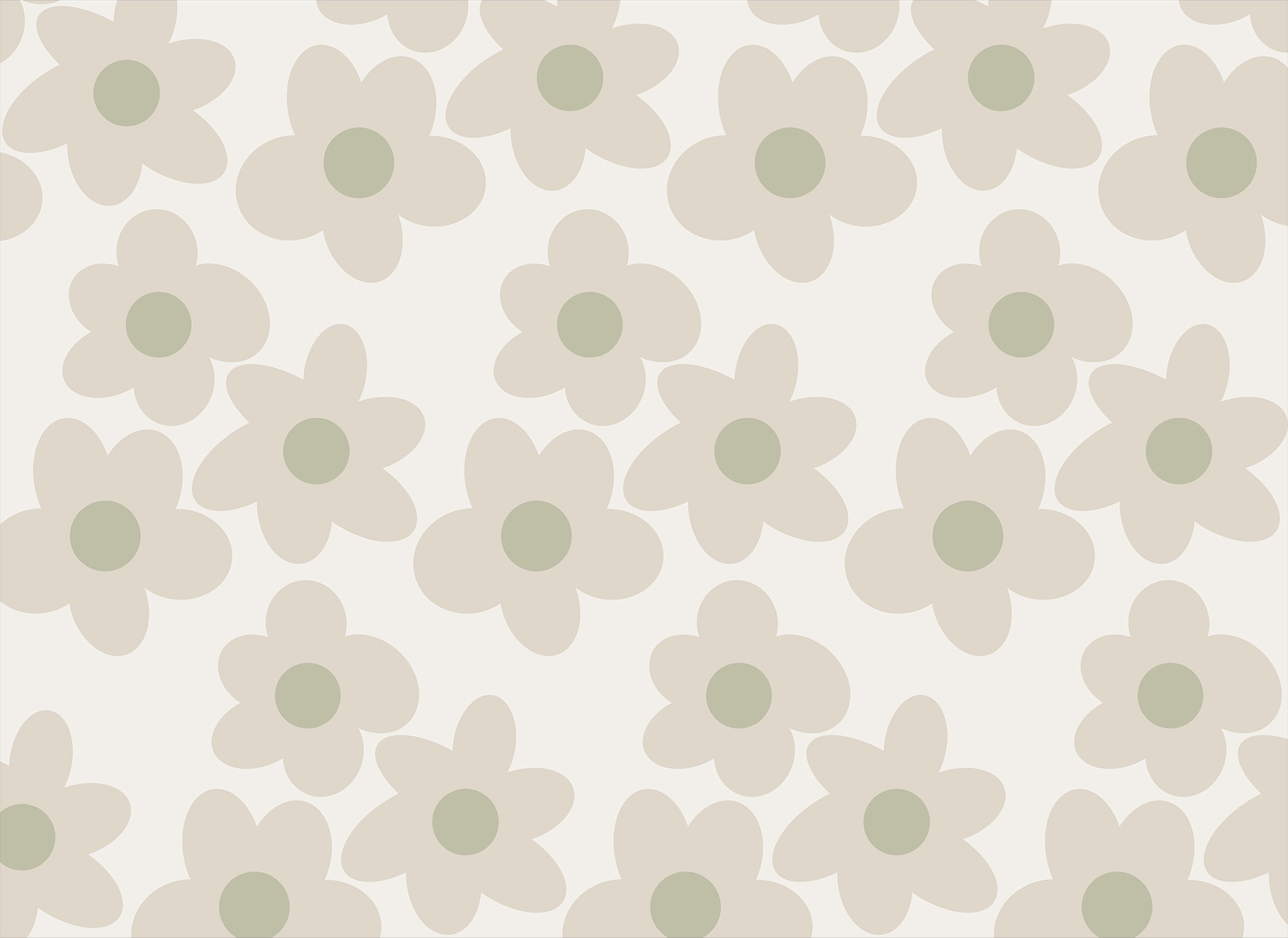 Pattern of flowers on a white background Pattern of flowers on a white background