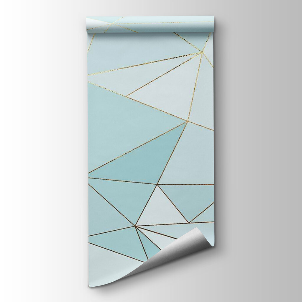 Blue and white triangle pattern Blue and white triangle pattern