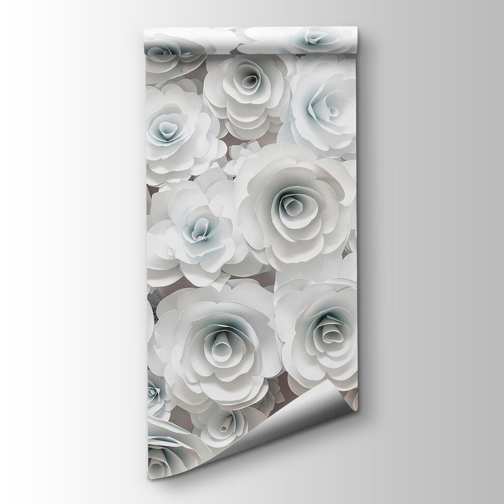 Group of white flowers Group of white flowers