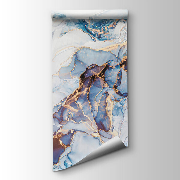 Soft blue and white abstract art Soft blue and white abstract art