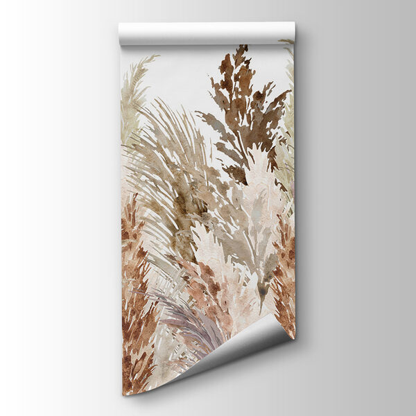 Group of brown and white plants Group of brown and white plants