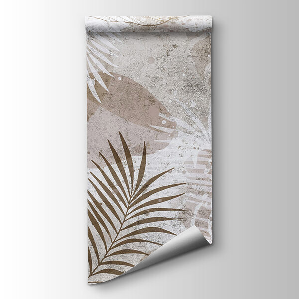 Elegant botanical patterns in neutral tones Elegant botanical patterns in neutral tones