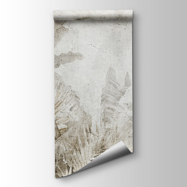 Faded leaves on a textured background Faded leaves on a textured background