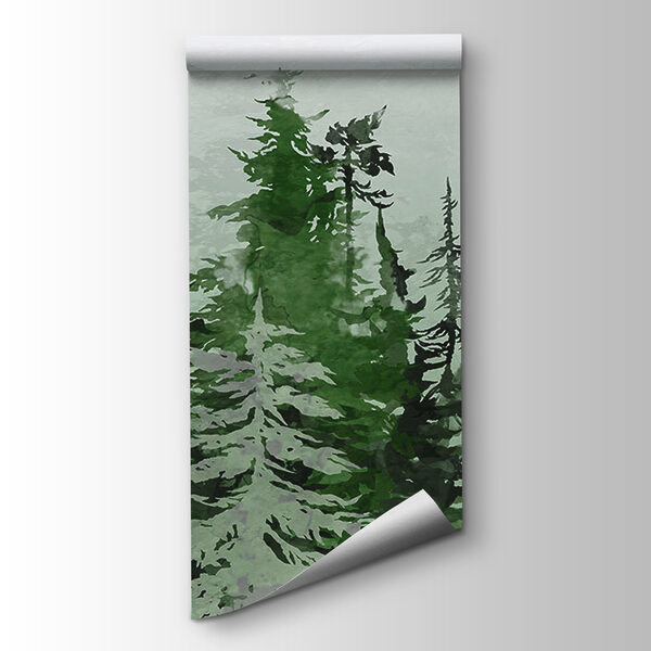 Group of trees in a forest Group of trees in a forest