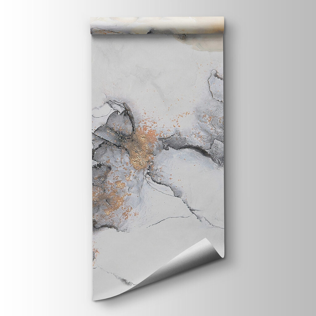 Abstract swirls in soft tones