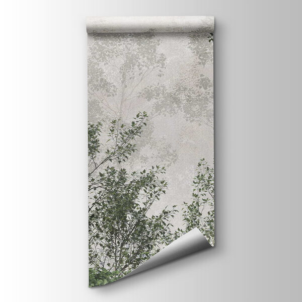 Group of trees with green leaves Group of trees with green leaves