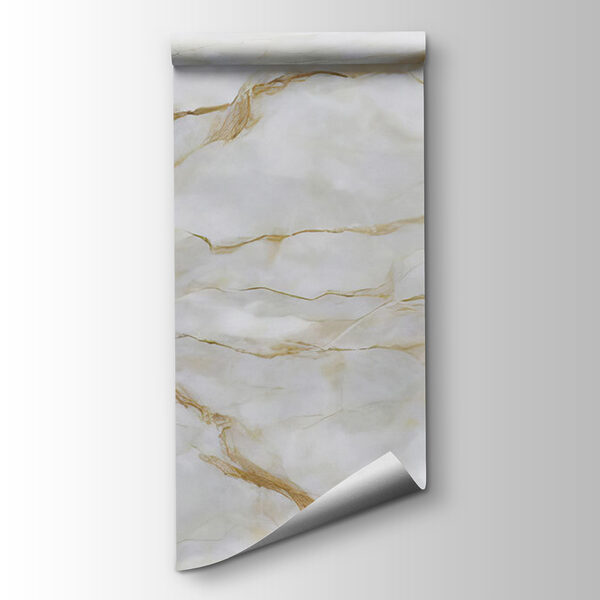 Sleek marble with elegant veins