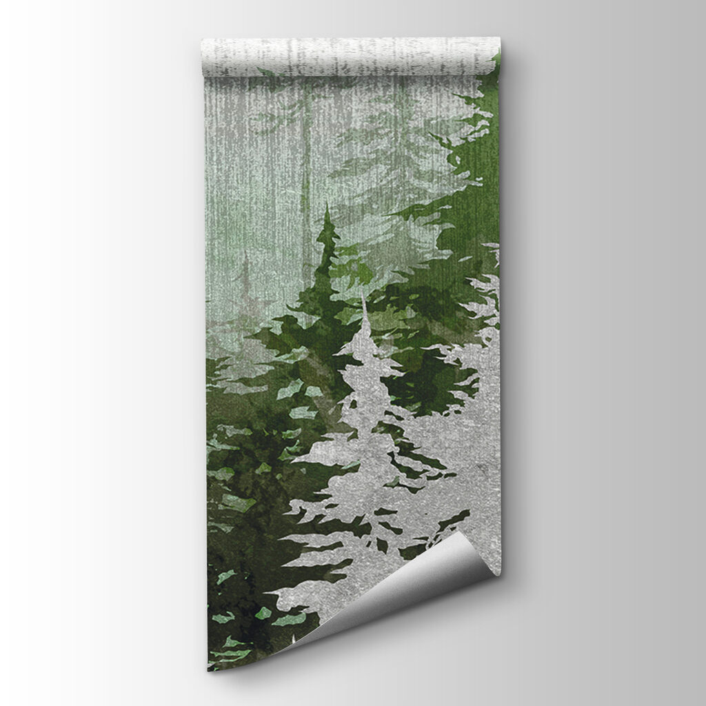 Group of trees in a forest Group of trees in a forest