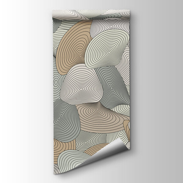 Pattern of spirals and lines