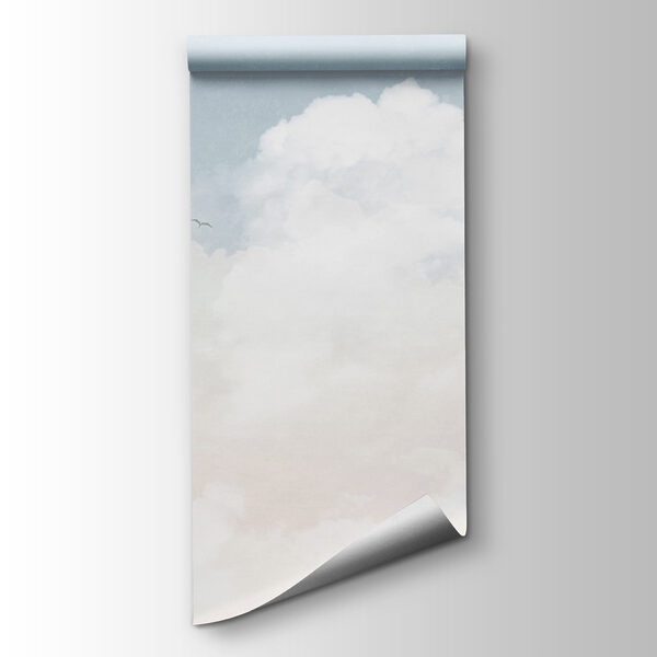 A blue sky with clouds