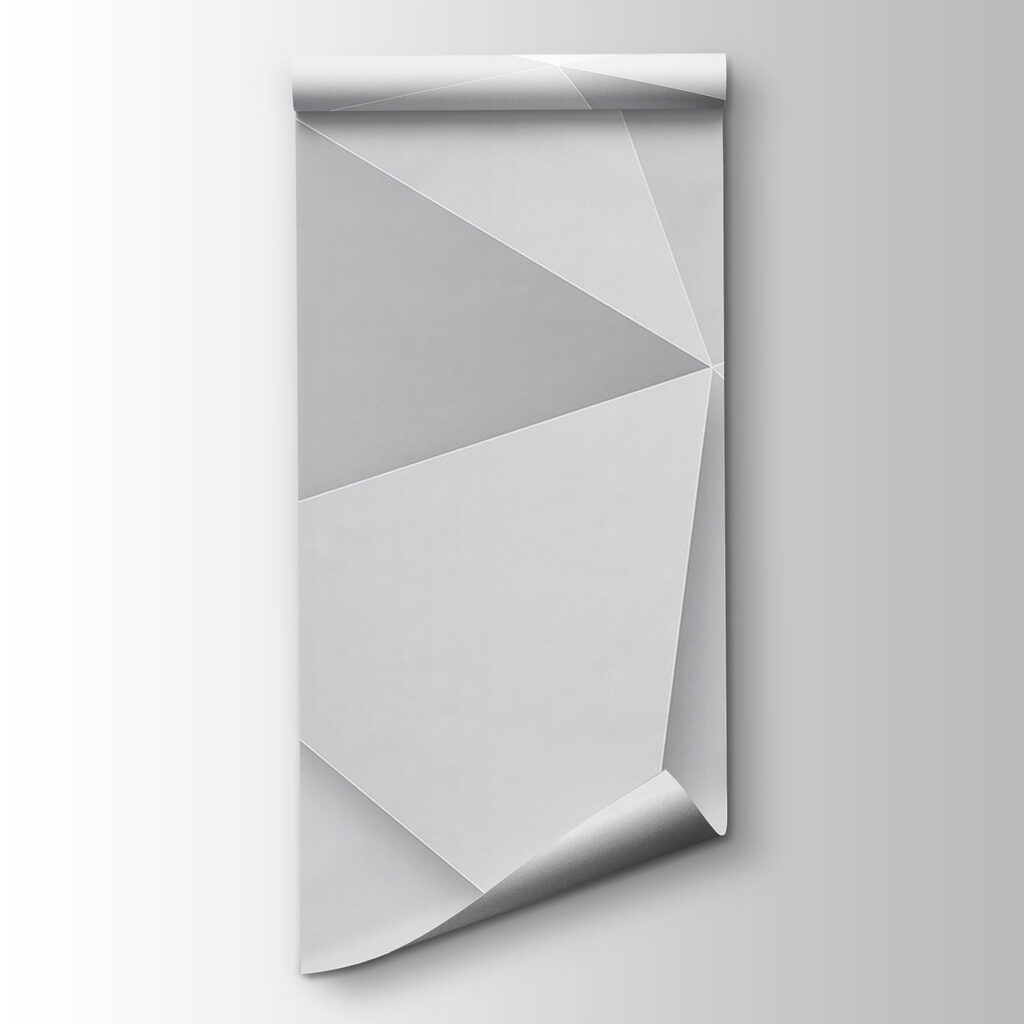 White triangle pattern