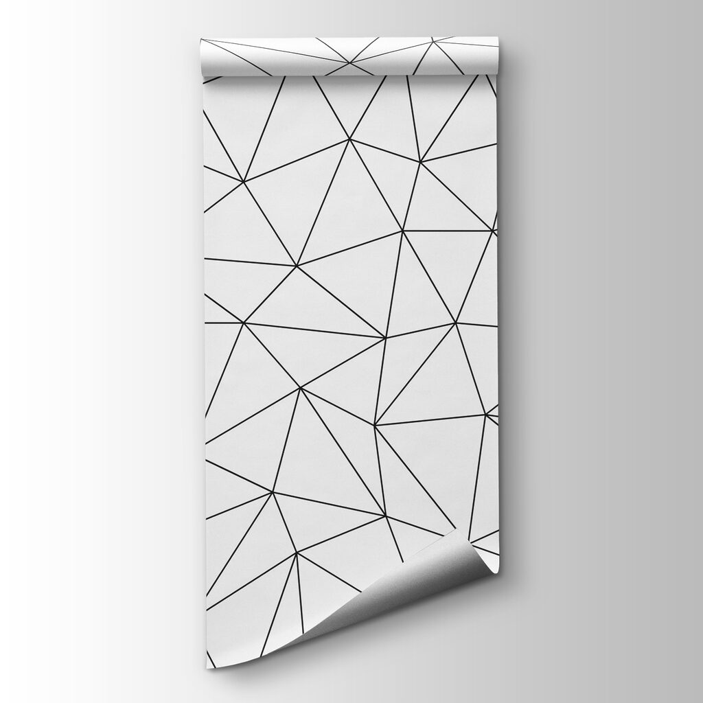 A black and white pattern A black and white pattern