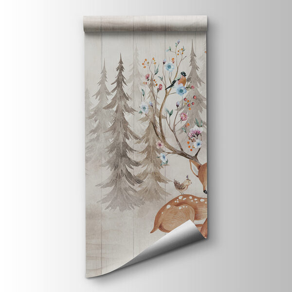 A group of deer with a group of baby deer A group of deer with a group of baby deer