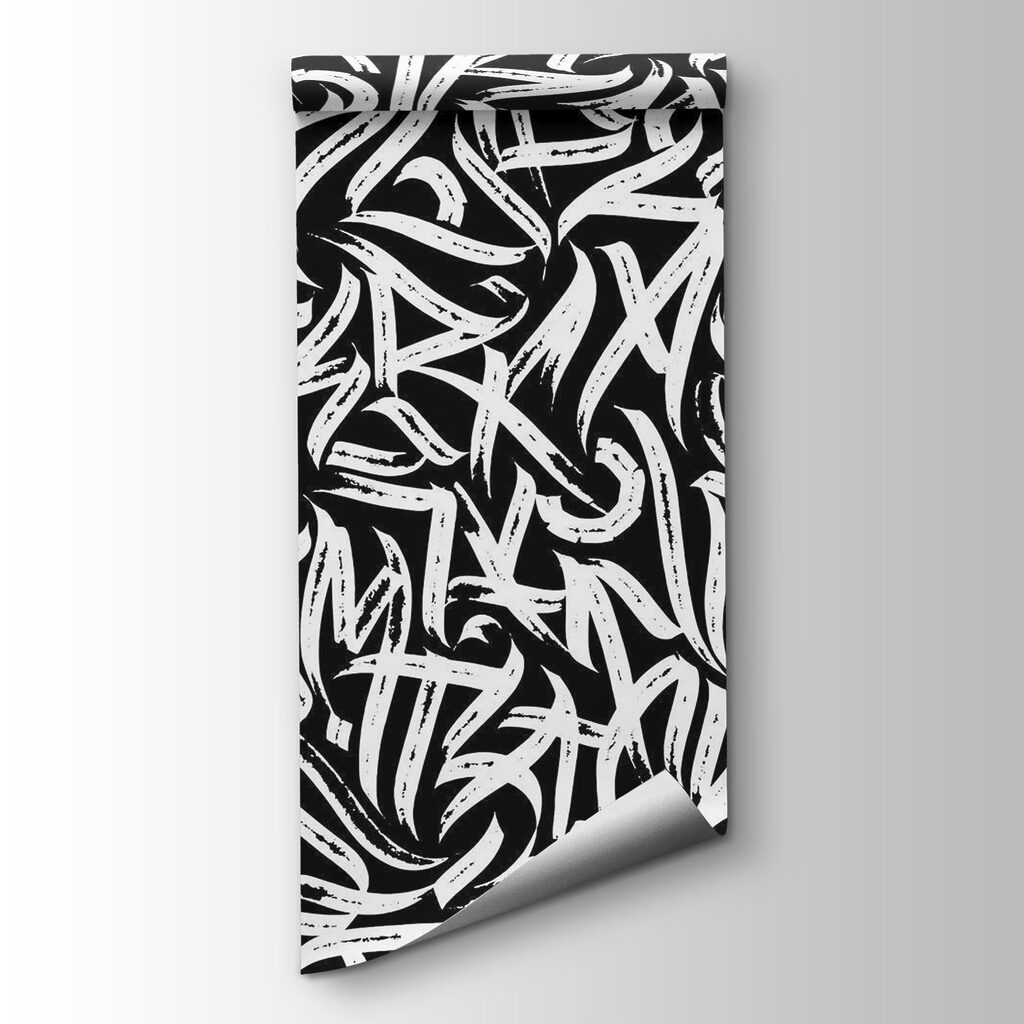 Black and white pattern Black and white pattern