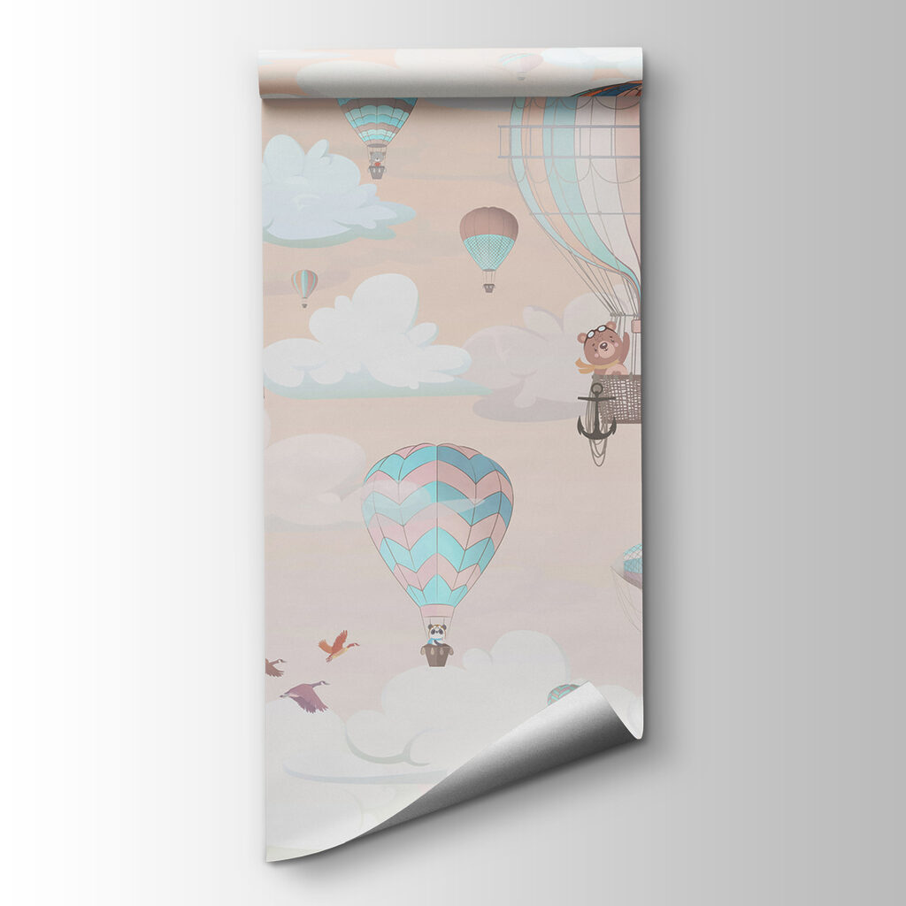 A group of hot air balloons in the sky A group of hot air balloons in the sky