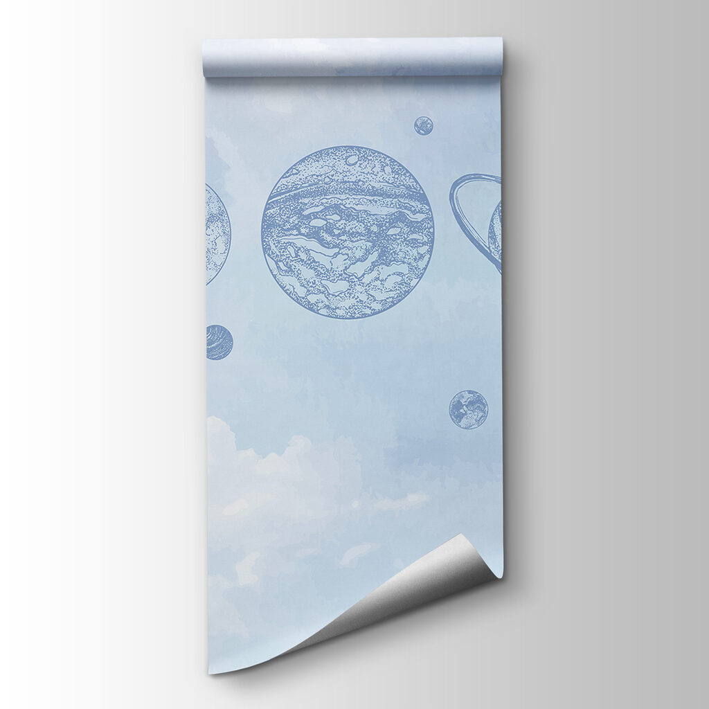 A line of planets in the sky A line of planets in the sky