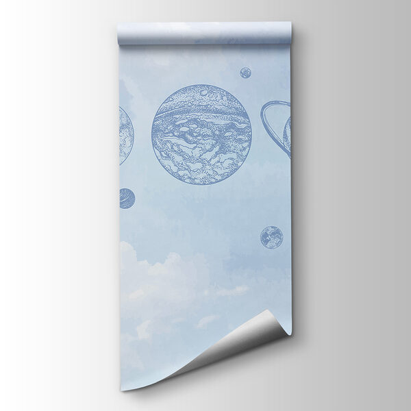 A line of planets in the sky A line of planets in the sky