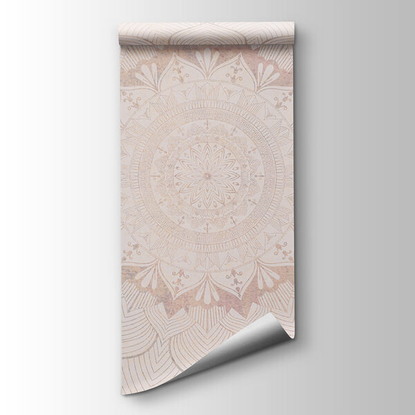 Circular pattern on a white surface Circular pattern on a white surface