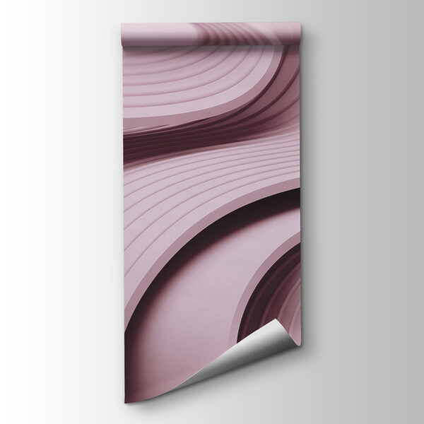 Pink and white wavy lines Pink and white wavy lines