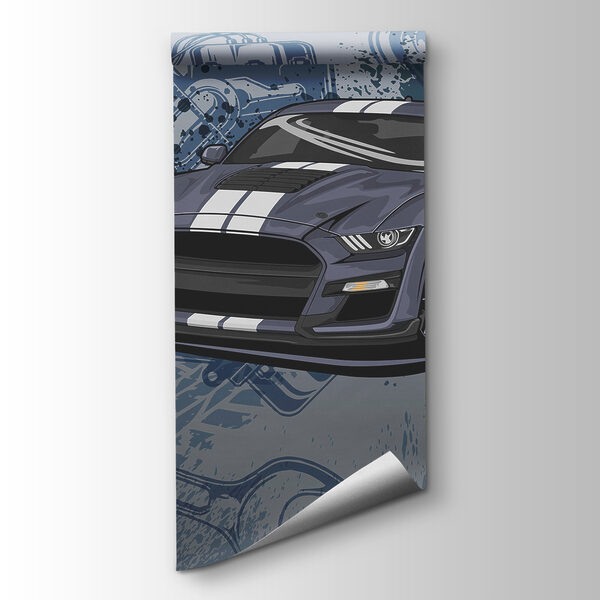 A car with a wrench and wheels A car with a wrench and wheels