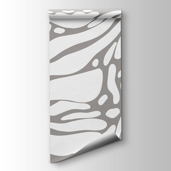White and gray pattern