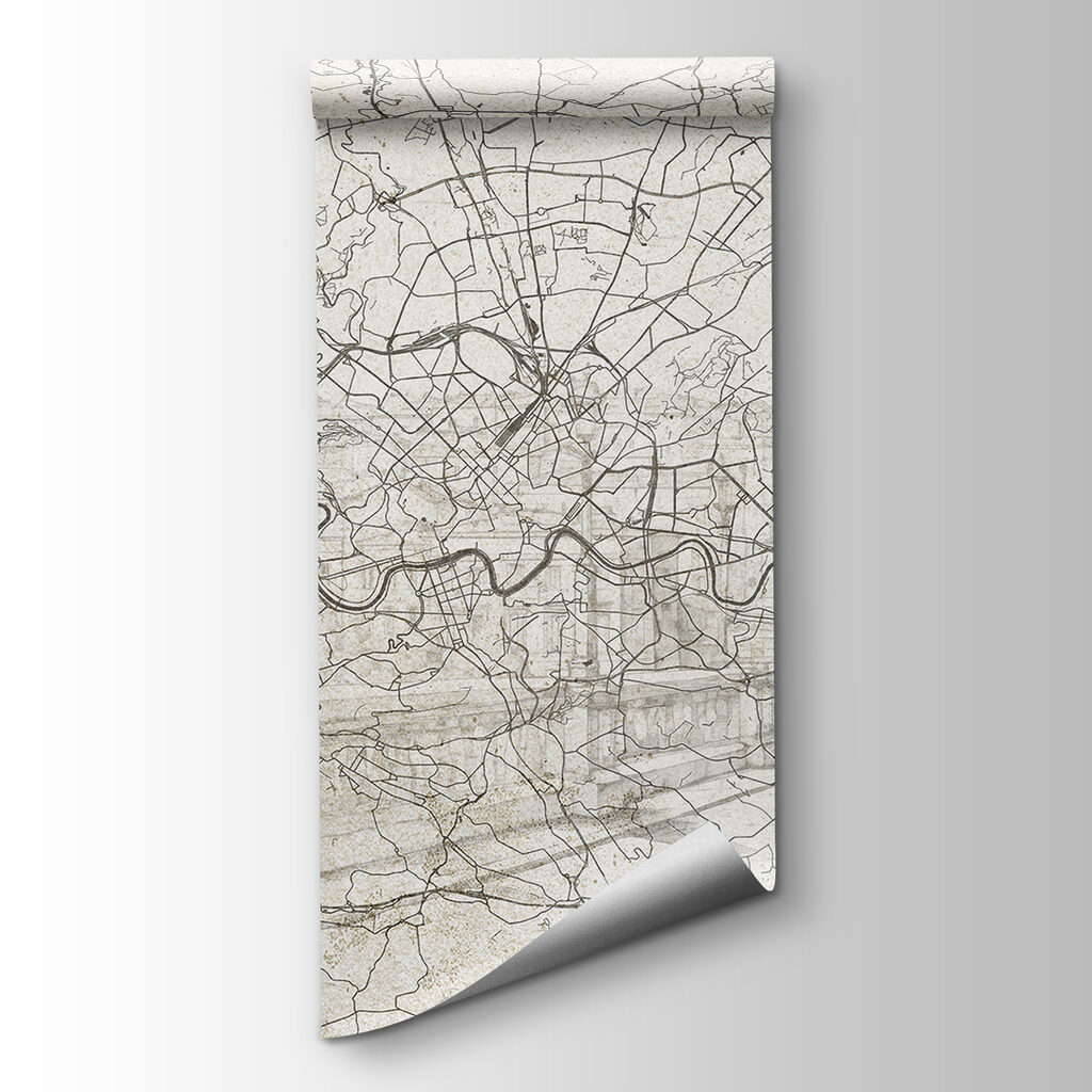 Map of a city Map of a city