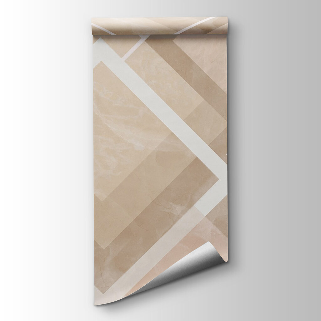 Soft shapes in muted tones