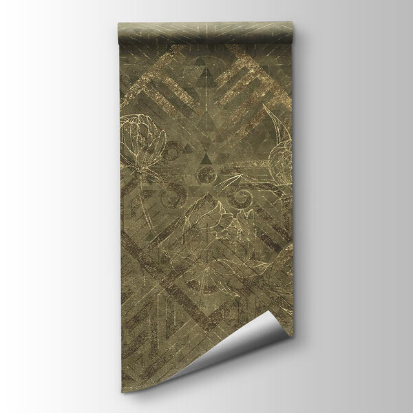 Intricate patterns intertwine with nature