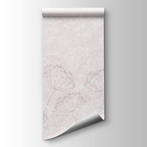 White and pink floral pattern