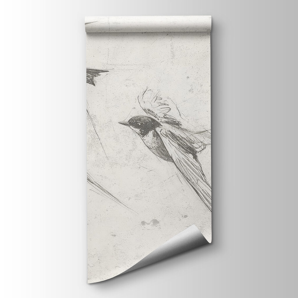 Group of birds flying