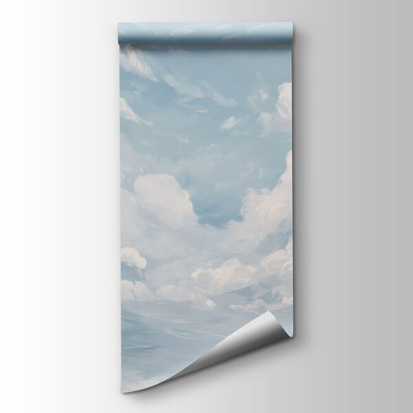 Blue sky with clouds