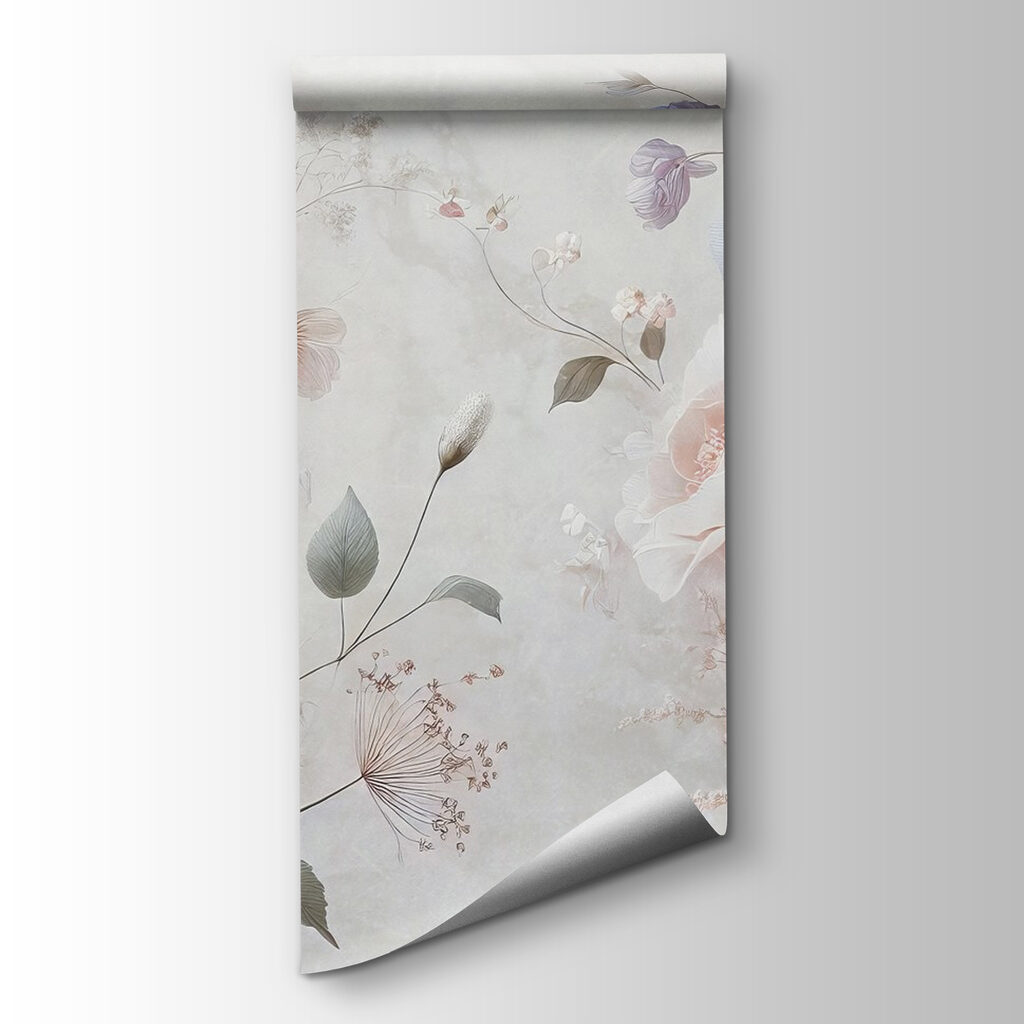 Delicate blooms in soft pastel hues Delicate blooms in soft pastel hues