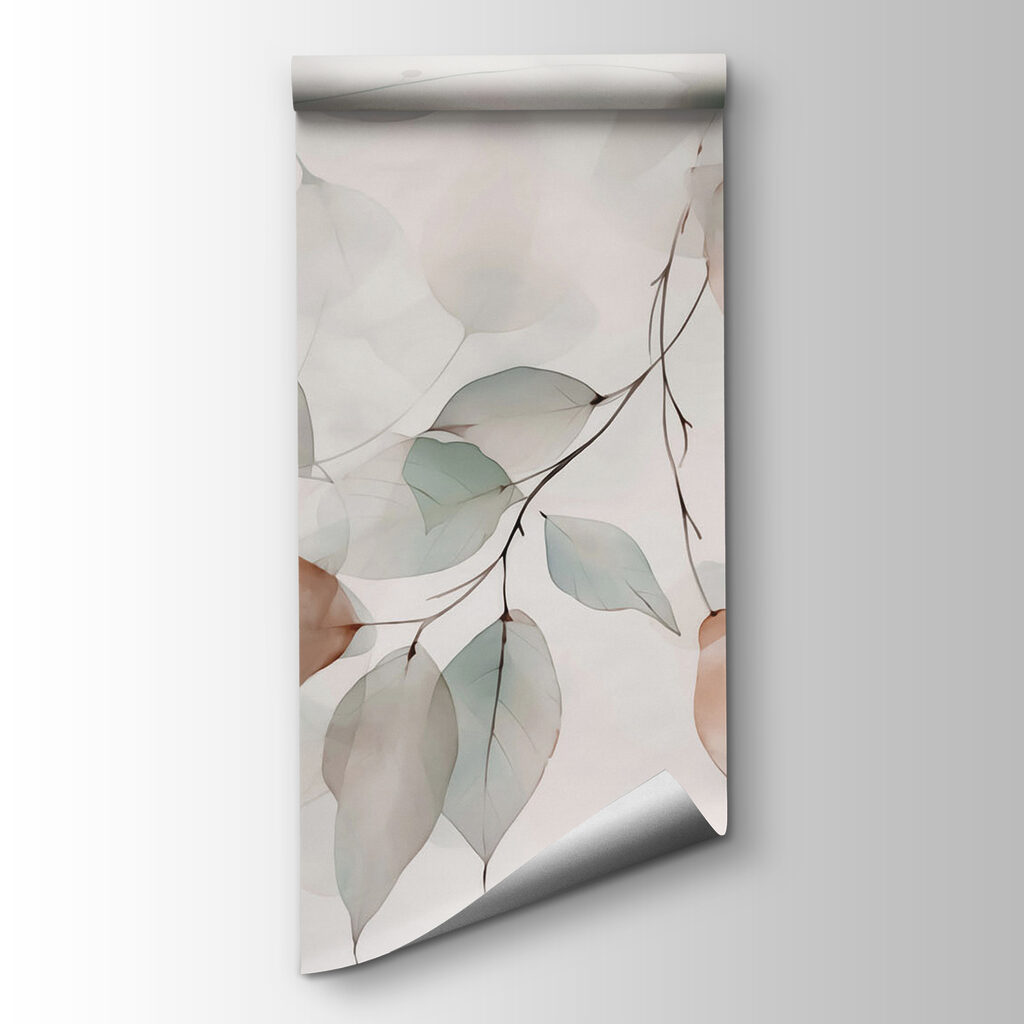 Delicate leaves in soft hues Delicate leaves in soft hues