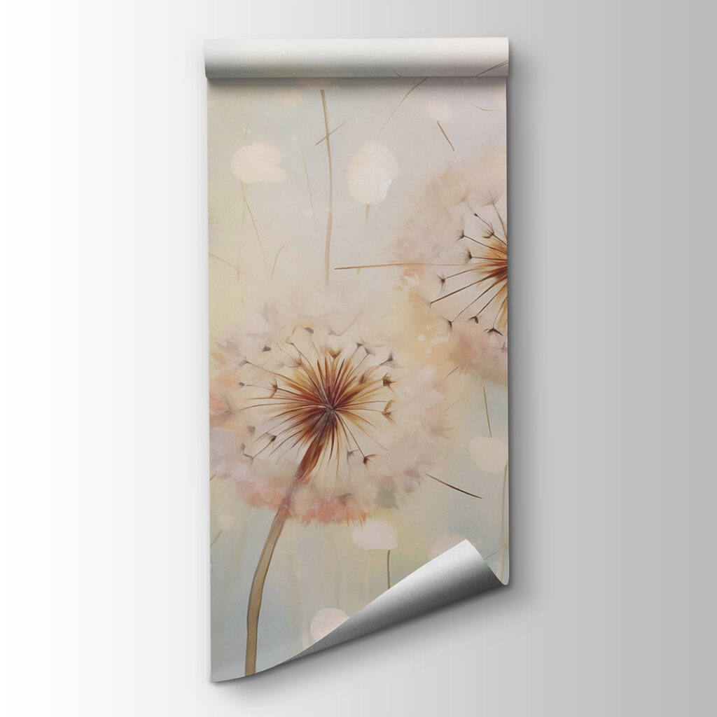 Painting of dandelions